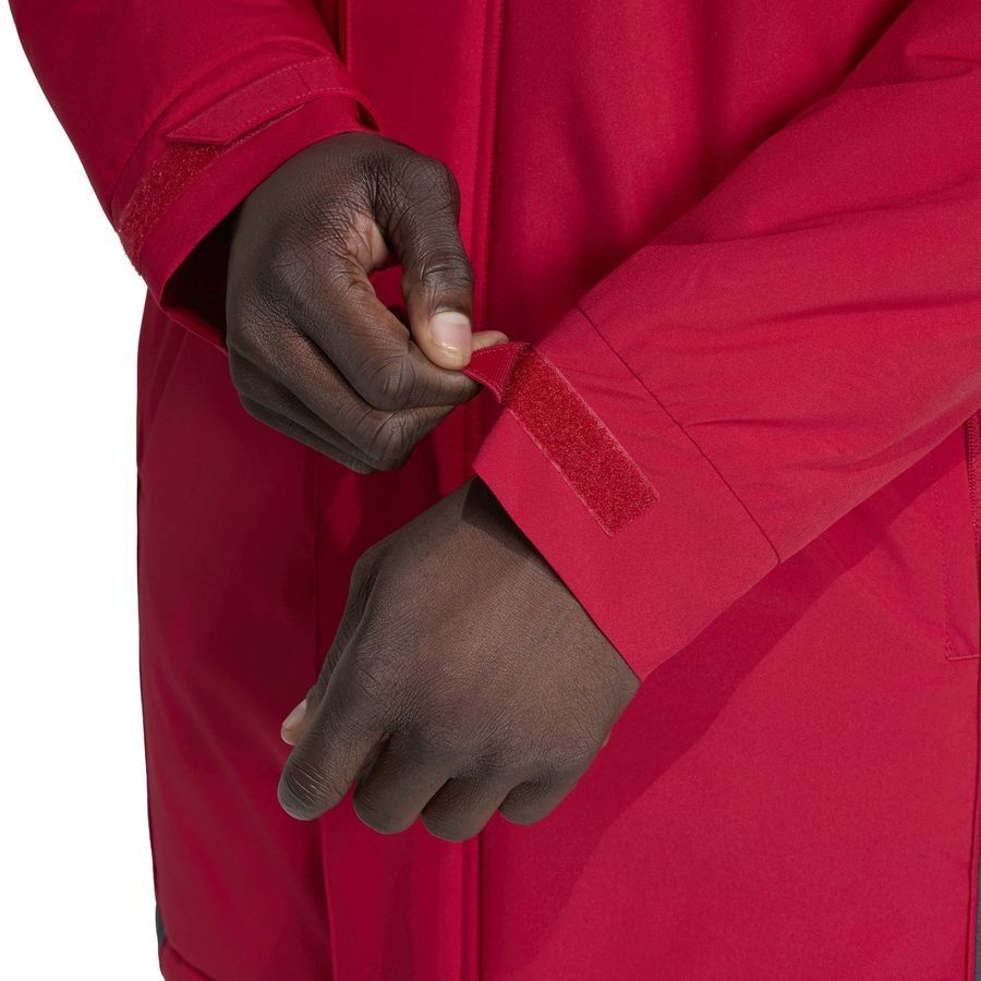 Liverpool Jacket Tiro 25 Parka - Strawberry Red - Men's-SoccerKits Hub | Buy Soccer Jerseys Online